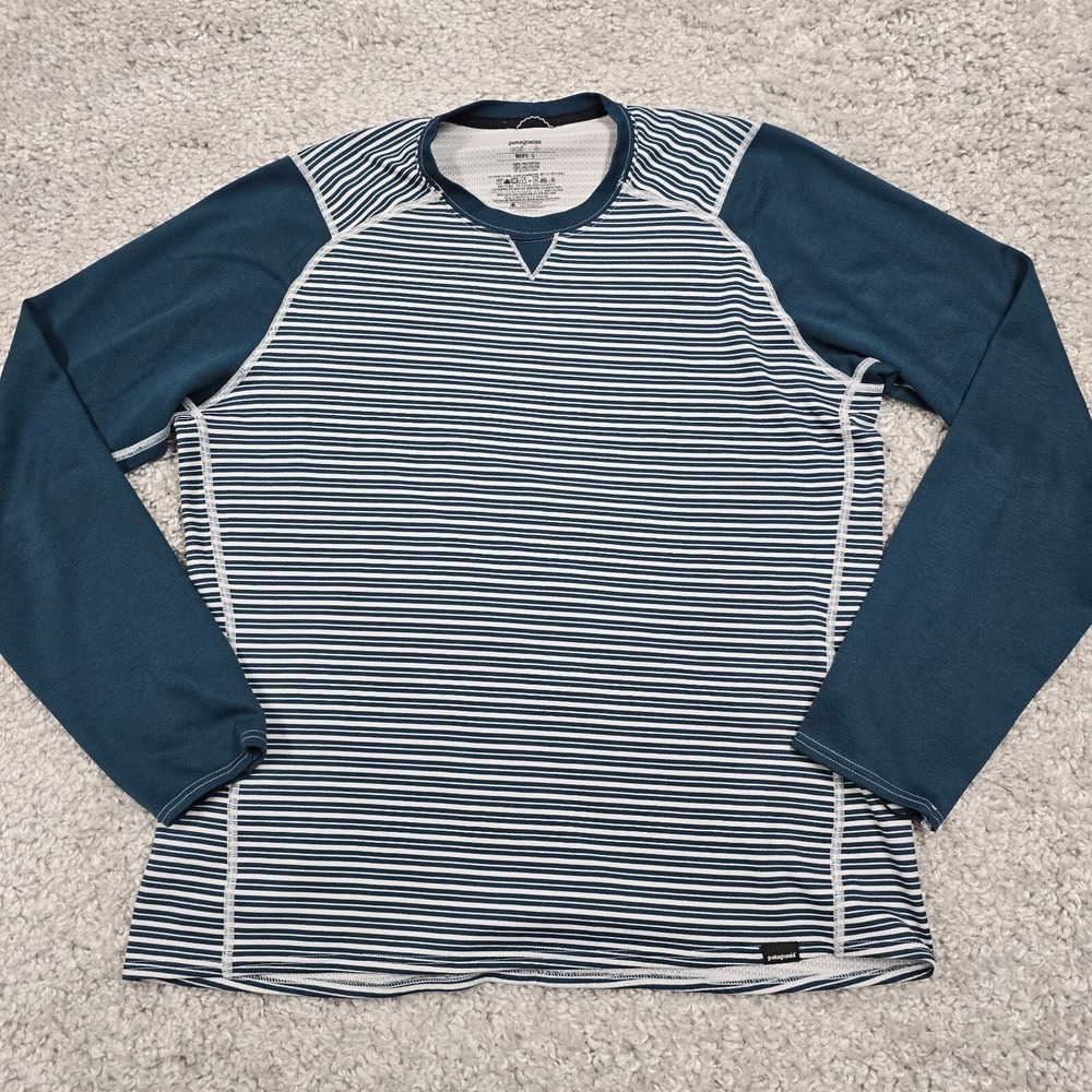 Patagonia Mens Capilene 3 Midweight Baselayer Shirt Size L Outdoor Tech‎